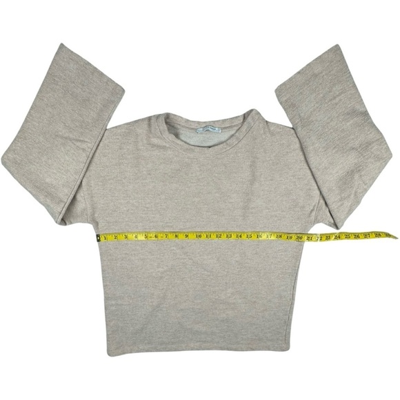 Zara Crew Neck pink Sweater Trafuluc heavyweight Women’s Size Small - Picture 3 of 7